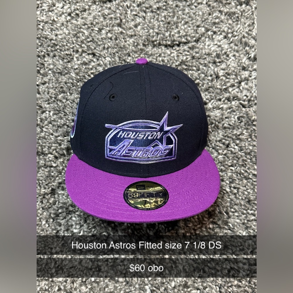 Houston Astros Fitted size 7 1/8